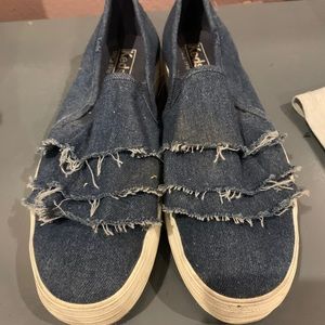 keds jean sneakers slip ons